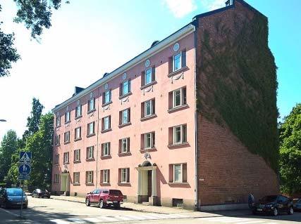 Willberg MK 08 304126 Kivi 1920-luvun kaupunkirakennus, jossa sekä klassismin ja KYM 92 OYK 96 63. funkiksen piirteitä.