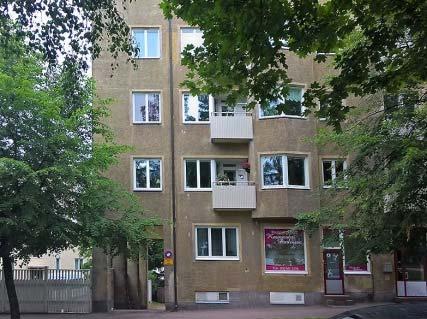 r asuinkerrostalo. Merkittävä osa Puistotien kaupunkirakennusmuuria. PUISTOTIE 8, ASUINRAKENNUS 44 Aiemmat inventoinnit Pakki nro.