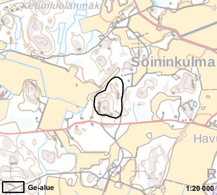 Murroslaakson reunalla sijaitseva kallioalue erottuu ympäristöstään selvästi eritoten lounaasta käsin, ja alueen laelta avautuvat hyvin edustavat näköalat ympäristöön.