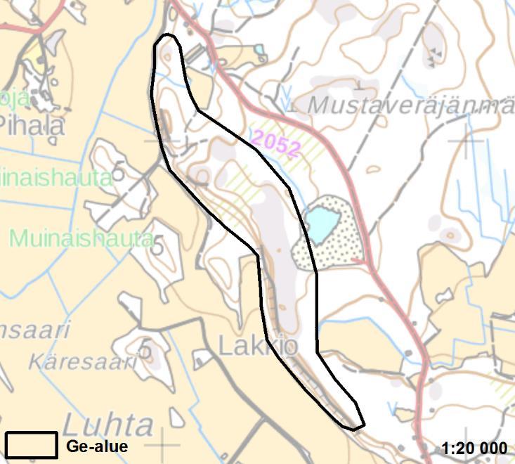 HÖYHÖSVUORI 2 Laitila 24 ha Ei muutosta Höyhösvuori on maakunnallisesti arvokas kallioalue. Se sijaitsee Laitilan koillisosassa, Suontaan luoteispuolella.