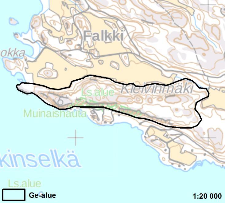 KLEIVINMÄKI 1 Salo 30 ha Ei muutosta Valtakunnallisesti arvokas Kleivinmäen kallioalue sijaitsee Salon Särkisalon koillisessa, mantereen puoleisessa osassa.