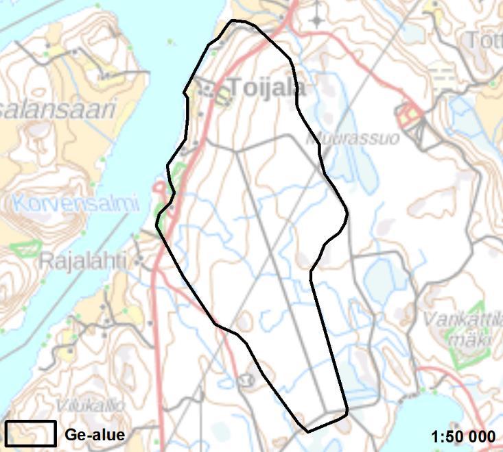 Lähde [1] 96, 152 [8] 38-39, 57 ROOMIO Arvokas moreenialue 1 Salo 46 ha Uusi alue Roomio on valtakunnallisesti arvokas moreenialue Salon keskustan pohjoispuolella.