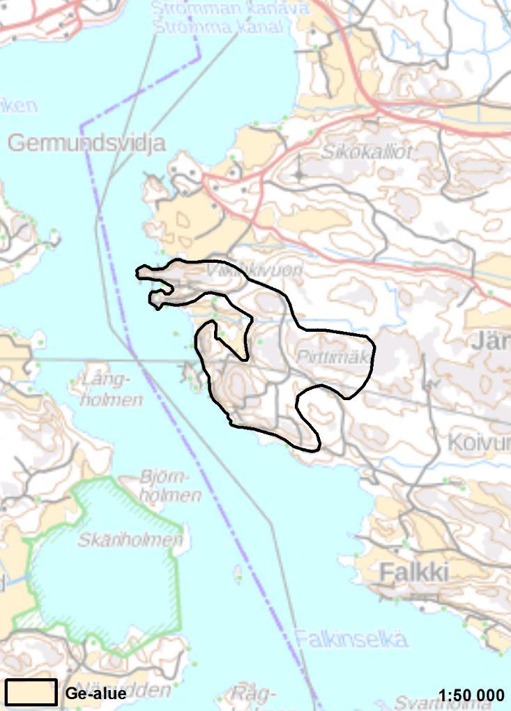 VIIKINVUORI- TAKANIITUNKALLIO Arvokas kallioaluekokonaisuus 1 Salo 129 ha Ei muutosta Viikinvuori-Takaniitunkallio on laaja valtakunnallisesti arvokas kallioaluekokonaisuus Salossa, Perniön