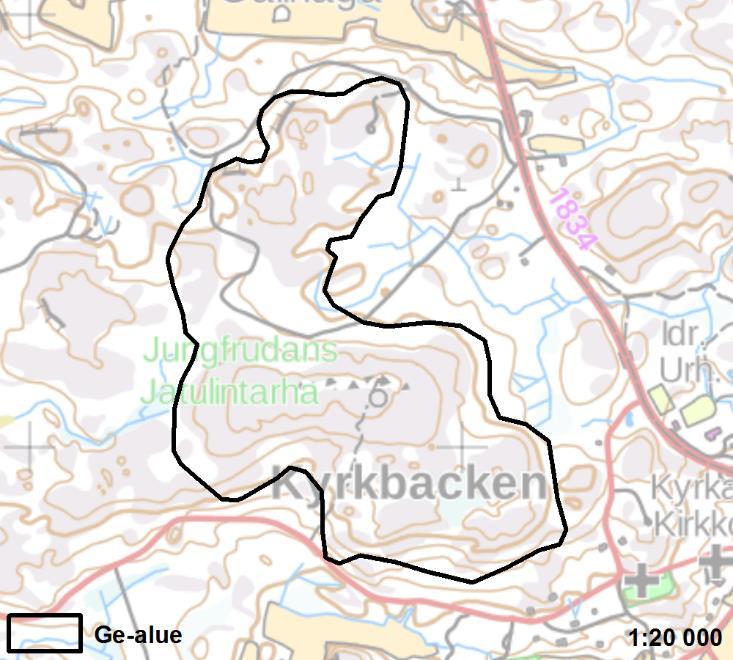 Lähde [1] 94, 102 HÄSTBERGEN 2 Parainen 76 ha Ei muutosta Hästbergen on maakunnallisesti arvokas kallioalue. Se sijaitsee Korppoossa, Långvikenin pohjoispuolella.