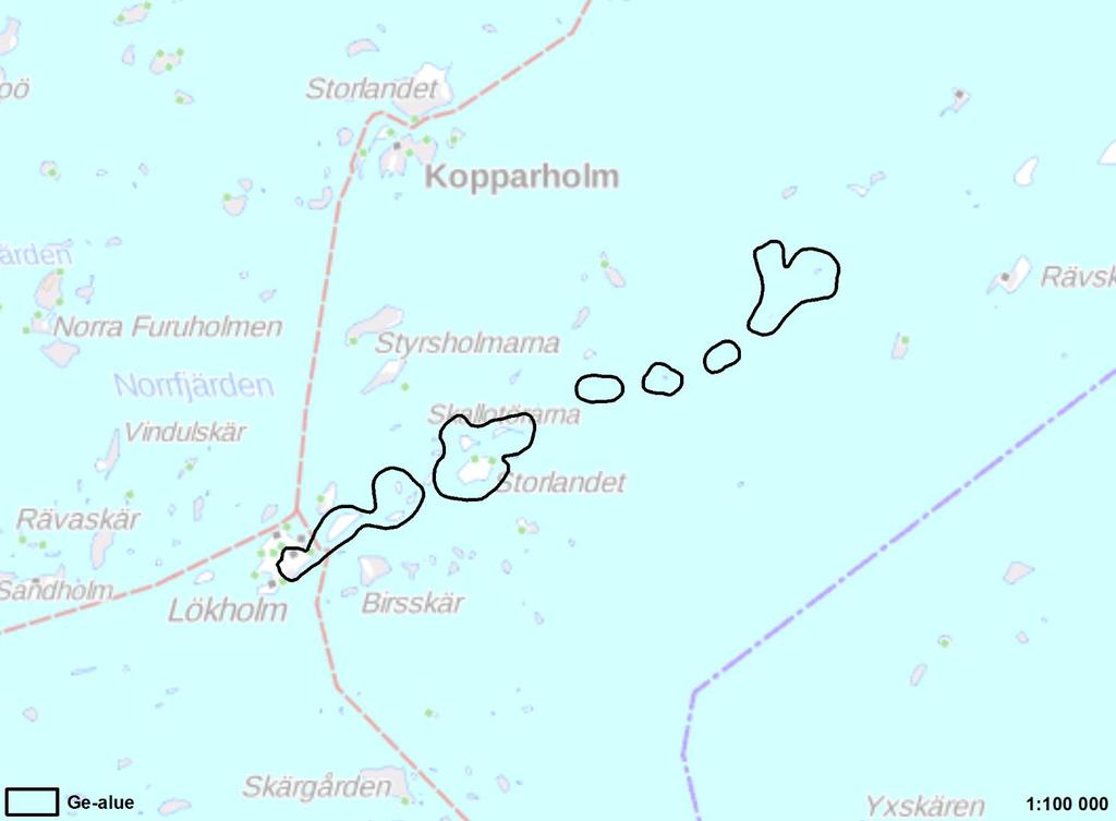 LÖKHOLM-TOFSHARU Arvokas harjualue 1 Parainen 151 ha Ei muutosta Lökholm-Tofsharu on valtakunnallisesti arvokas harjualue Saaristomeren eteläosassa.
