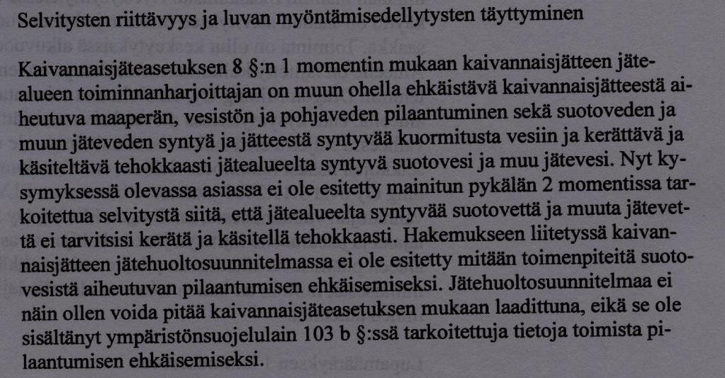 10 Sivu 45 Ratkaisuja sulfidisten mineraalien kaivannaisjäteongelmiin Joillakin kaivoksilla on suunniteltu happoa