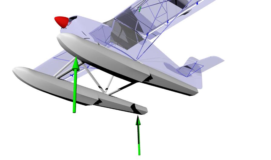 Viite LC6. 3 Mitoituskuormat 3.1 Geometria Määritellään kellukeasennuksen rikauksen geometria. Rungon pään kiinnitykset ja niiden kestävyys eivät ole tämän ohjeen sisältöä.