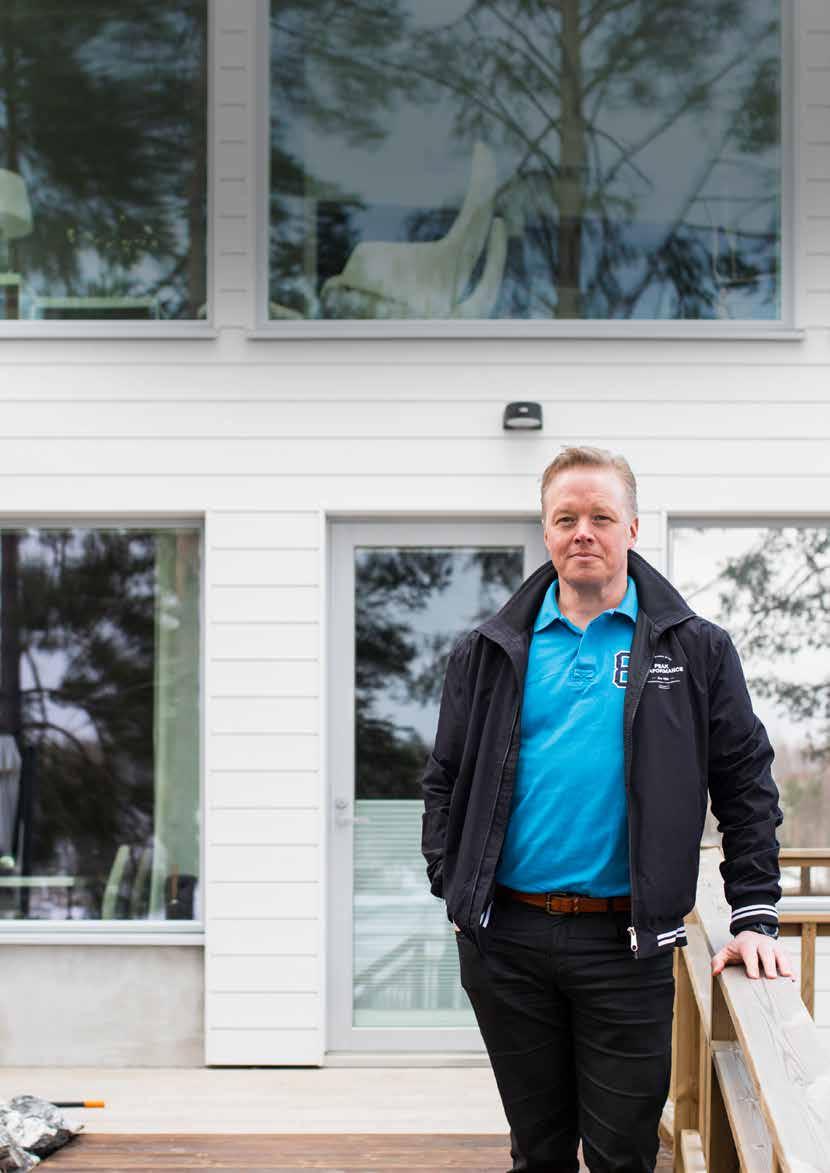 Maalämpö romahdutti Suosittelen NIBEn ratkaisua varauksetta myös muille. sähkölaskun Petteri Heimonen valitsi uudiskohteeseensa maalämpöpumpun.