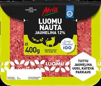 Atrian uusi jauhelihapakkaus sai niin kaupalta kuin kuluttajiltakin hyvän vastaanoton samoin alan kilpailujen tuomareilta.