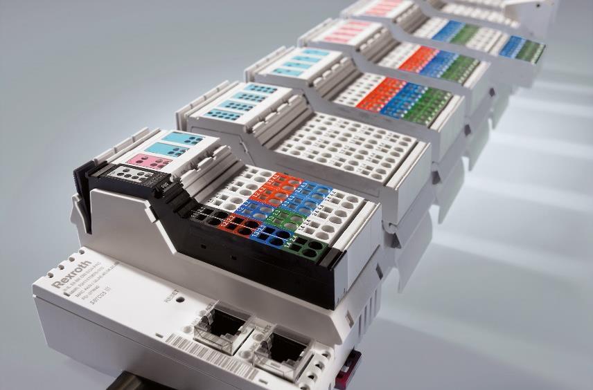 IndraControl Inline Kompakti kaappiasenteinen I/O-sarja Kaikki yleisimmät kenttäväylät Modulaarinen järjestelmä, johon saatavilla