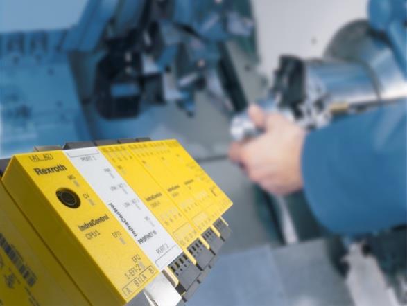 Sähkökäytöt ja ohjausjärjestelmät Bosch Rexroth 11 IndraControl -ohjausjärjestelmät Safe Logic compact,