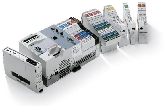4 Bosch Rexroth Sähkökäytöt ja ohjausjärjestelmät IndraControl -ohjausjärjestelmät Logiikat, PC:t, operointipaneelit, I/O Koneenrakennuksessa ohjausjärjestelmä on selkäranka