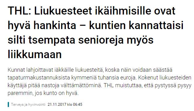 Hyödynnetään tapahtumien vuosikelloa, johon on koottu valtakunnallisia liikuntatapahtumia sesongin mukaan Järjestetään