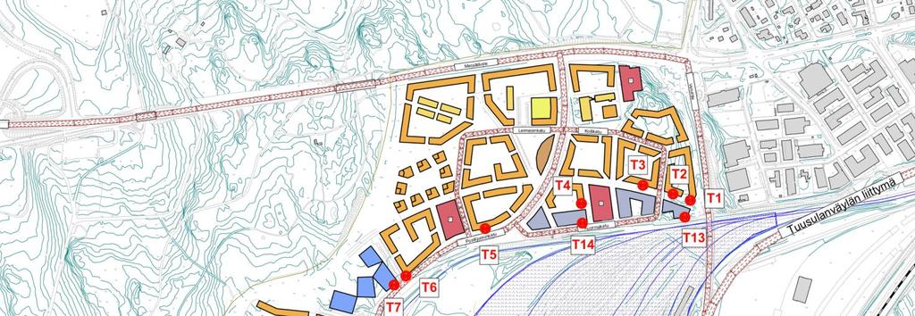 1033-1 4(13) pyörien kirskuntaa esiintyy tiukissa kaarteissa, jotka sijaitsevat