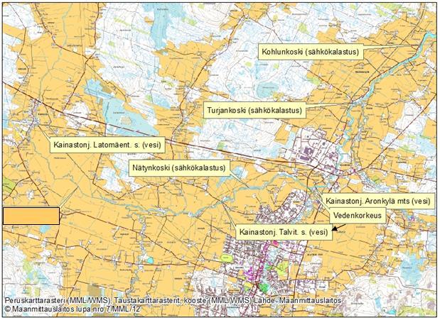 Taulukko 1. Vesinäytteenottopaikkojen nimet, koordinaatit, id-numerot ja vesinäytteistä määritettävät analyysit. Paikkojen nimet ovat HERTTA-järjestelmästä.