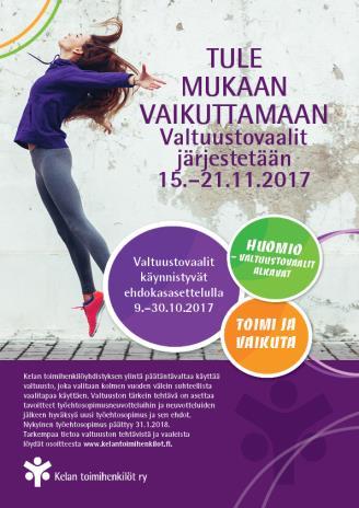 Heli Martinmäki, hallituksen puheenjohtaja Satu Vehkamaa, valtuuston puheenjohtaja Pekka Köli, yt-valtuutettu Ulla Tynkkynen, yt-valtuutettu Satu Kuirinlahti, yt-valtuutettu Tuija Sarlin Marketta
