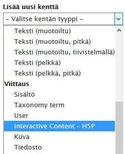 ja laita kentälle otsikoksi. Napsauta Tallenna ja jatka.