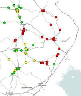 Ongelmaliittymäselvitys POS-ELY:n ongelmaliittymien arviointitilanne (korjaustarvetarkastelu)