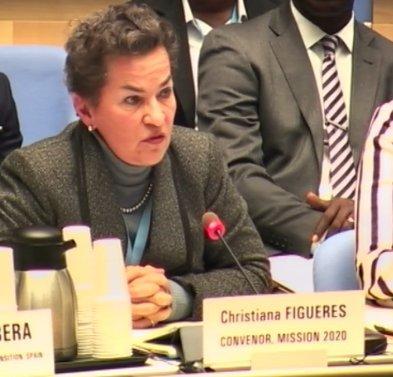 Christiana Figueres, Convenor, Mission 2020 600k children die annually due to air pollution London