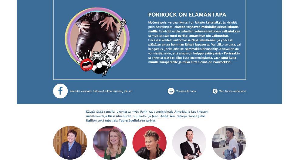 Pori-tarinat levisivät somessa ilman