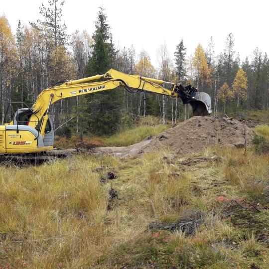 Rumpukunnostukset Rumpukunnostuksia tehtiin Taivalkoskella ja Pudasjärvellä elo - syyskuussa.