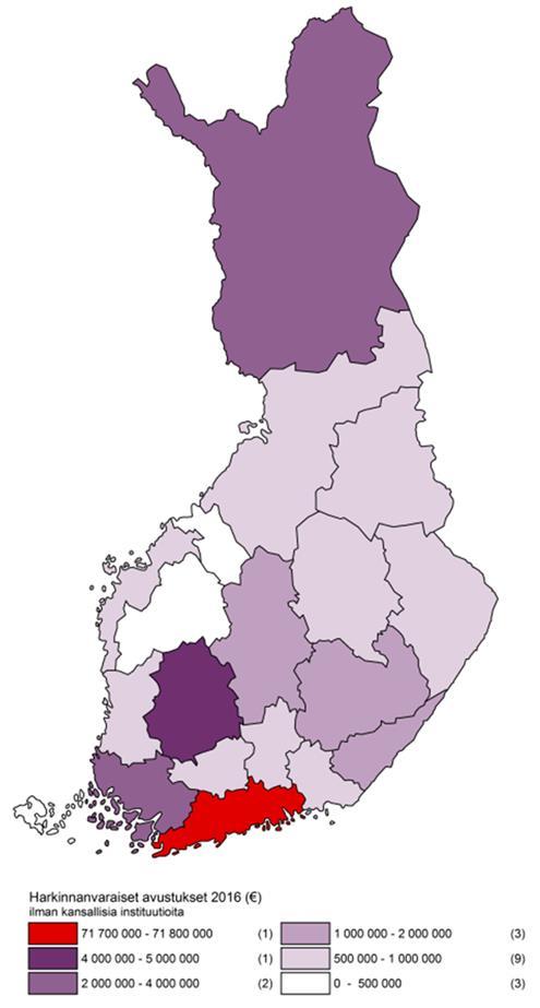 Taiteen ja kulttuurin aluepoliittiset linjaukset valmisteilla Harkinnanvaraisten