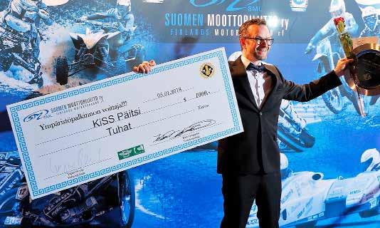 JÄRJESTÖ- JA NUORISOTOIMINTA KiSS Päitsi voitti Moottoriliiton myöntämän 1000 euron ympäristöpalkinnon vuonna 2017.