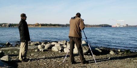Kaavio 3. Hiukkaspäästöjen ja mitattujen pitoisuuksien kehitys Turun seudulla.