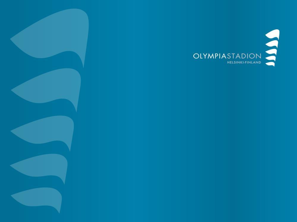 STADION.FI FACEBOOK.COM/OLYMPIASTADION.HELSINKI INSTAGRAM.