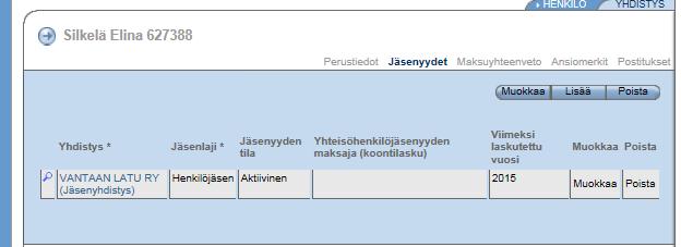 Yhdistyskäyttäjän tietopaketti 9/99 26.10.2017 7 ASIAKASNUMERO JA JÄSENNUMERO Kaikilla Ankkuriin kirjatuilla henkilöillä on asiakasnumero sekä jäsennumero jokaiselle jäsenyydelle.