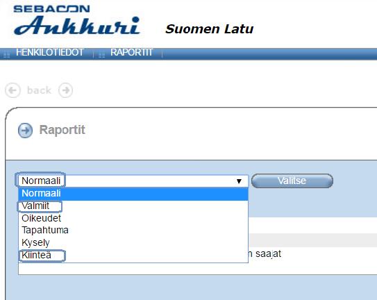 Yhdistyskäyttäjän tietopaketti 29/99 26.10.2017 21 RAPORTTIHAKU JA RAPORTTITYYPIT Raportit-toiminnolla jäsenrekisteriin kirjatuista tiedoista voi hakea koonteja.