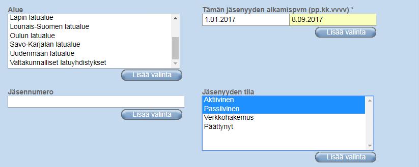 Yhdistyskäyttäjän tietopaketti 68/99 26.10.2017 3.