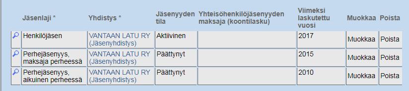 Yhdistyskäyttäjän tietopaketti 71/99 26.10.2017 6. Nyt Excel-listallasi olevat tulokset suodattuvat niin, että näkyvillä ovat vain oikeasti uudet jäsenyydet.