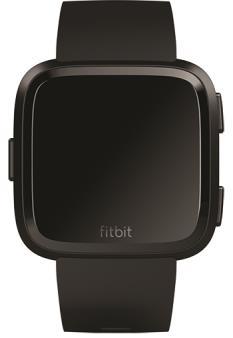 Käytön aloitus Tervetuloa Fitbit Versaan, tuotteeseen, joka seuraa sinua koko päivän, jonka akku kestää vähintään neljä päivää ja jossa on yksilöityjä ominaisuuksia, musiikkia ja paljon muuta