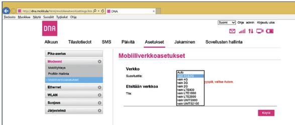 SELAIMELLA: WiFi-verkon nimen ja salasanan muuttaminen Voit halutessasi muuttaa WiFi-verkon nimen ja salasanan haluamaksesi.