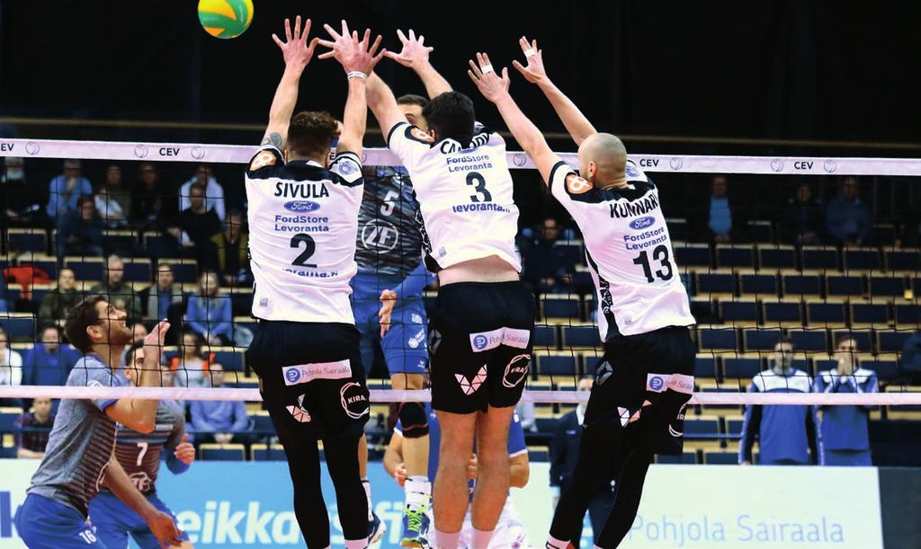 15 VALEPA JA HÄMEENLINNA VETÄVÄT HUIPPUJOUKKUEITA SUOMEEN LENTOPALLON MESTARUUSLIIGA 2018 2019 Maailman kovatasoisinta lentopallon seurajoukkueiden turnausta Mestarien liigaa nähdään tulevallakin