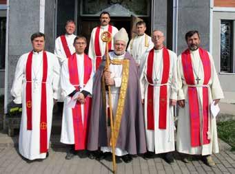 Yhteyttä ja hengellistä ravintoa pappien seminaarissa Noin 70 Inkerin kirkon pappia ja diakonia eri puolilta Venäjää osallistui 15.-19.