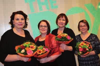 Puhtausalan esimies 2017-2018 Poistoa Oy:n toimitusjohtaja Niina Kesti (oikealla) valittiin