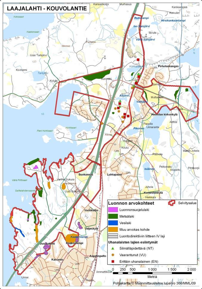50 Oyk, Yleiskaavan selstus, ehdtus II 26.2.2018 16 / 72 pikkusinisiipeä. Kaava-alueen perhslajista n kuvailtu tarkemmin selstuksen liitteissä 5 ja 6 (Faunatica 2008).