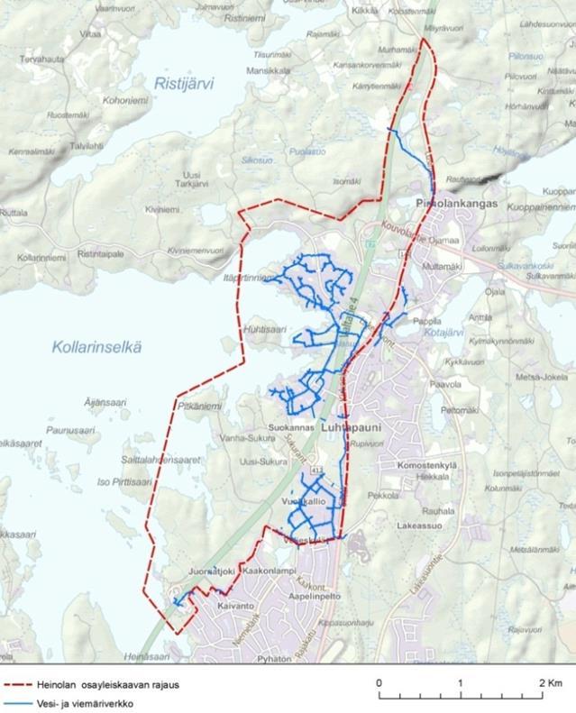 50 Oyk, Yleiskaavan selstus, ehdtus II 26.2.2018 35 / 72 Suunnittelualueen vesi- ja viemärihultverkst 3.3.12 Ympäristönsujelu ja ympäristöhäiriöt Liimatehdas n timinut Vanhantien risteyksessä ja tehtaan alueelta n pistettu öljyistä maata vunna 1997.