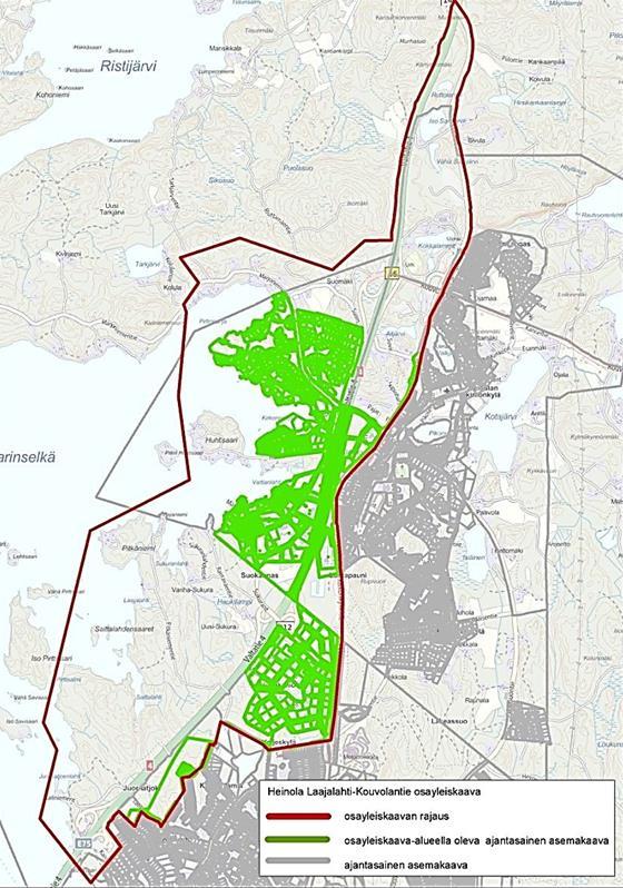 50 Oyk, Yleiskaavan selstus, ehdtus II 26.2.2018 47 / 72 Ote ajantasa-asemakaavasta 3.4.6 Rakennusjärjestys Heinlan kaupungissa n vimassa rakennusjärjestys, jnka kaupunginvaltuust n hyväksynyt 18.6.2012 103.