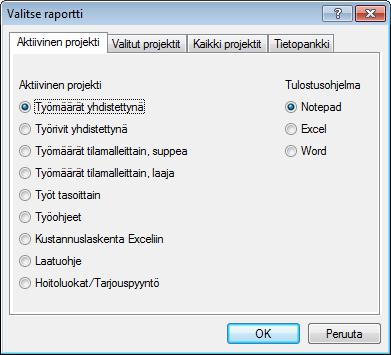 raportteja!