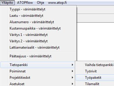 saat valittua kerralla useita). Paina OK. Määritä taajuudet ja % -osuudet.