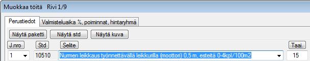 Valitse alasvetovalikoista uudet taajuudet haluamillesi paketeille. Ohjelma pyytää valitsemaan uuden taajuuden.