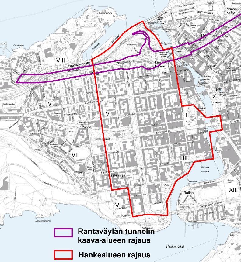 Kunkun parkin asemakaavan valmisteluaineisto oli nähtävillä vuonna 2016.