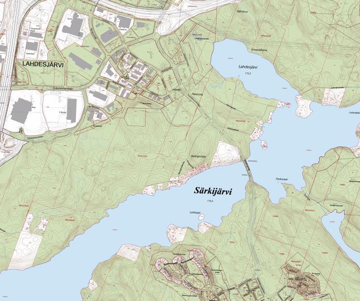 2019 Kaavoitusohjelma 2018 2022 Vuores, Västinginmäki Asemakaavoituksen pohjaksi laaditaan koko alueen kattava yleissuunnitelma.