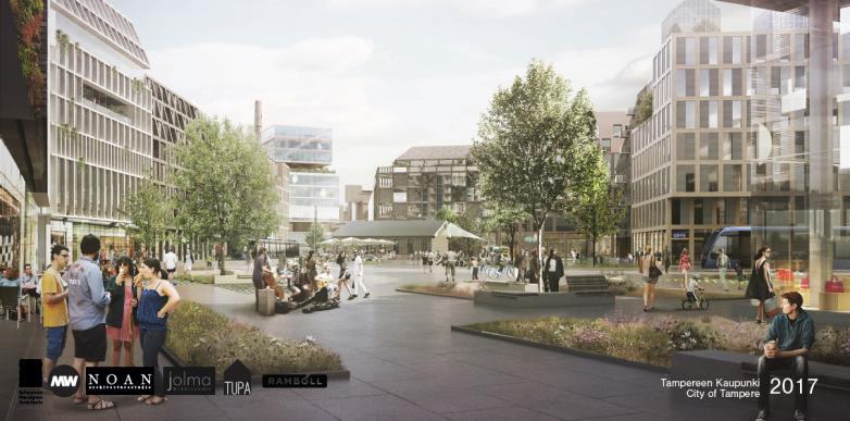 2019 Kaavoitusohjelma 2018 2022 Hiedanranta I (Kaava nro 8701) Hiedanrannan uutta kaupunginosaa suunnitellaan Lielahden