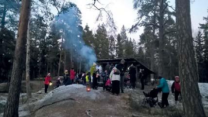 isänpäivän polkuretkemme