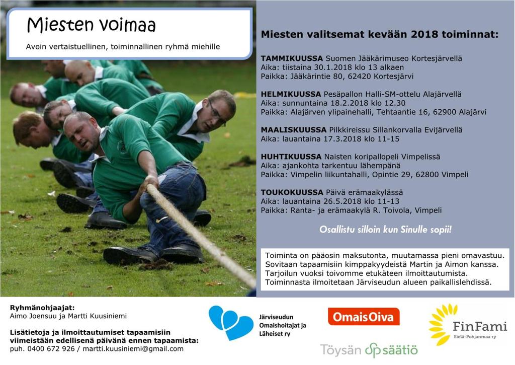 vertaistuen ja asiantuntijatiedon avulla.