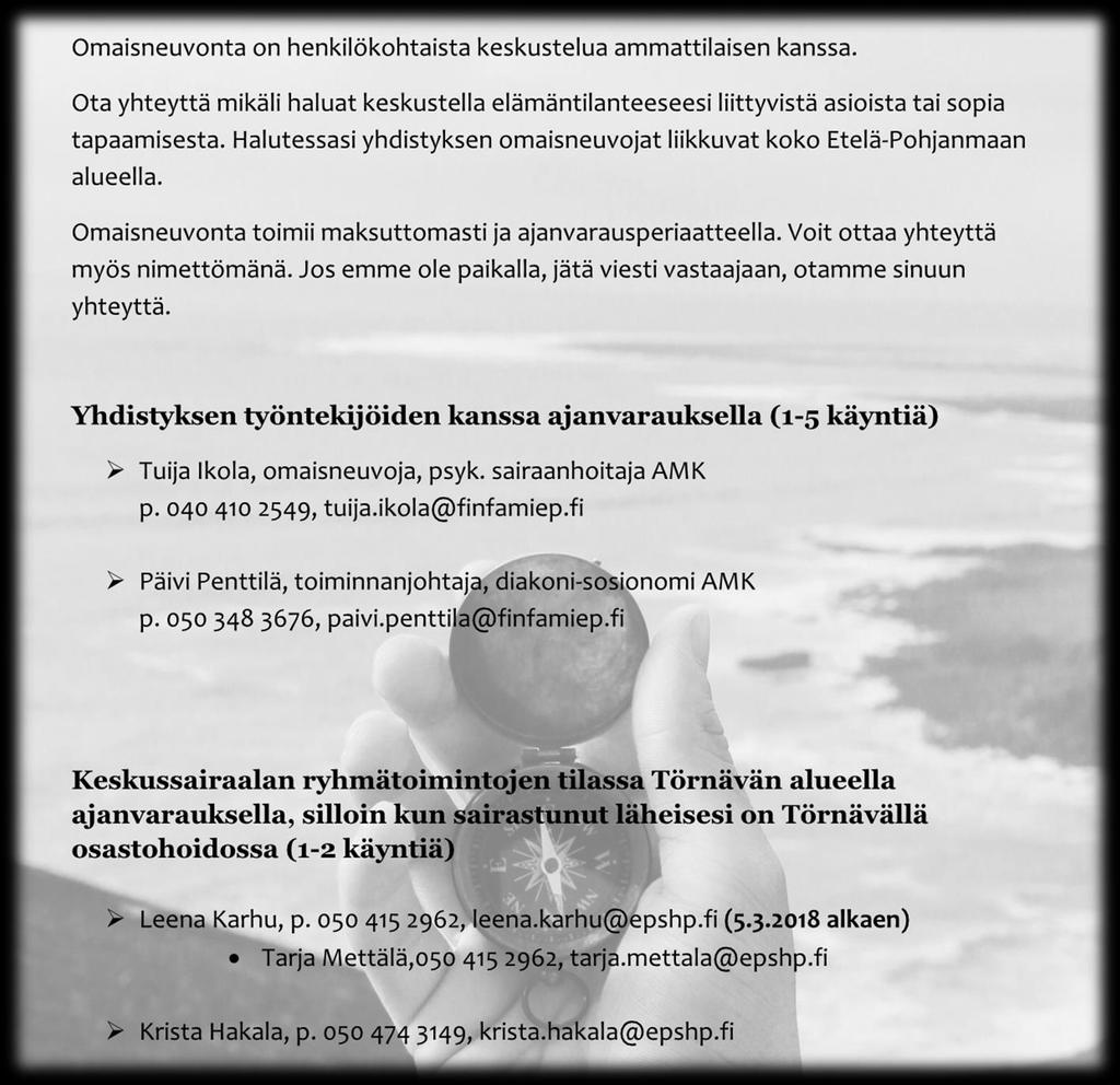 joissa olet kökässä yhdistyksen valtuuttamana vapaaehtoisen roolissa. Retkille ym.